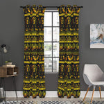Ancient Egyptian Pattern Print Curtain