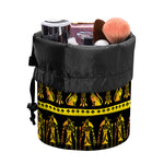 Ancient Egyptian Pattern Print Drawstring Makeup Bag