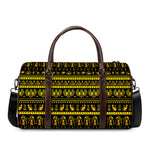 Ancient Egyptian Pattern Print Duffle Bag