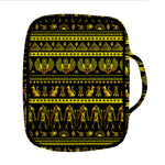 Ancient Egyptian Pattern Print Front Pocket Bible Bag