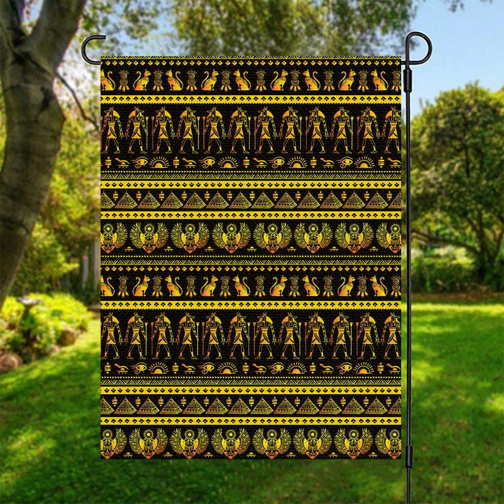 Ancient Egyptian Pattern Print Garden Flag