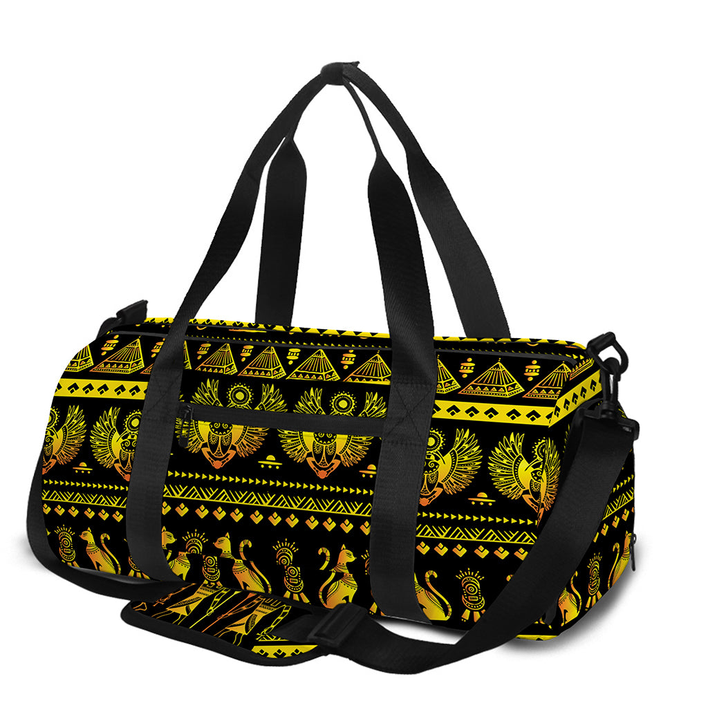 Ancient Egyptian Pattern Print Gym Bag