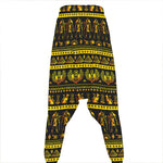Ancient Egyptian Pattern Print Hammer Pants