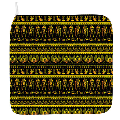 Ancient Egyptian Pattern Print Hand Towel