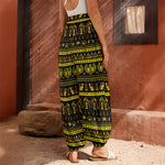 Ancient Egyptian Pattern Print Harem Pants