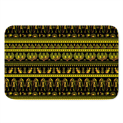 Ancient Egyptian Pattern Print Indoor Door Mat