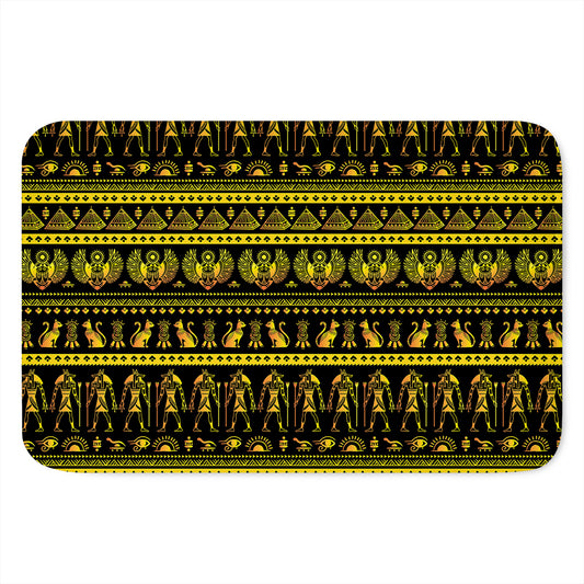 Ancient Egyptian Pattern Print Indoor Door Mat