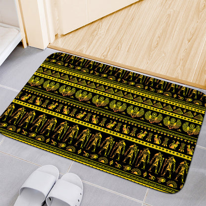 Ancient Egyptian Pattern Print Indoor Door Mat