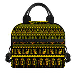 Ancient Egyptian Pattern Print Insulated Lunch Bag
