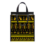 Ancient Egyptian Pattern Print Insulated Lunch Tote