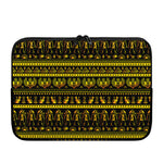 Ancient Egyptian Pattern Print Laptop Sleeve