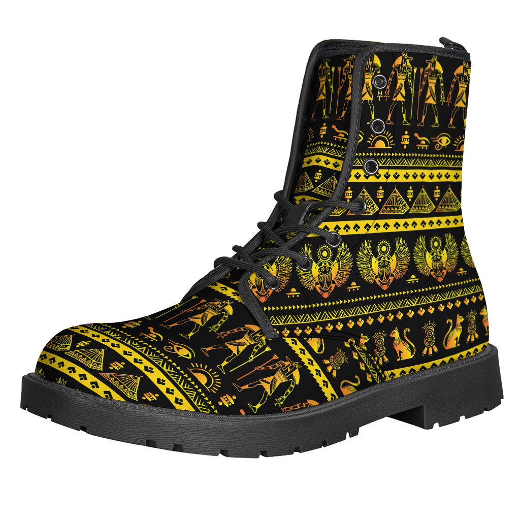 Ancient Egyptian Pattern Print Backpack