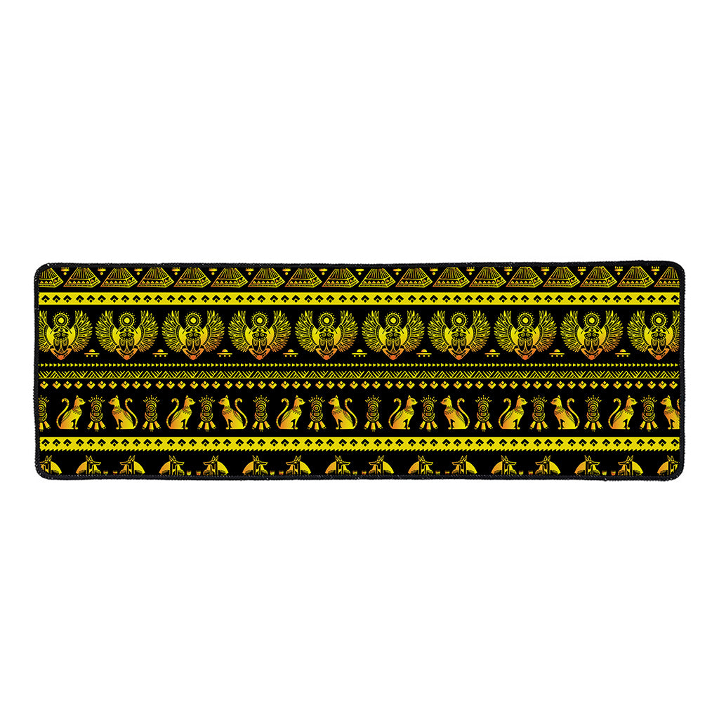 Ancient Egyptian Pattern Print Long Kitchen Mat
