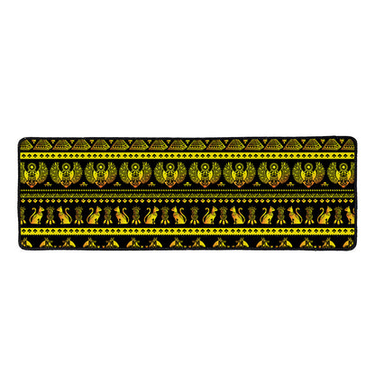 Ancient Egyptian Pattern Print Long Kitchen Mat