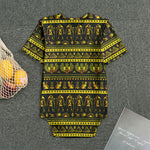 Ancient Egyptian Pattern Print Men's Bodysuit