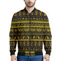 Ancient Egyptian Pattern Print Men's Bomber Jacket