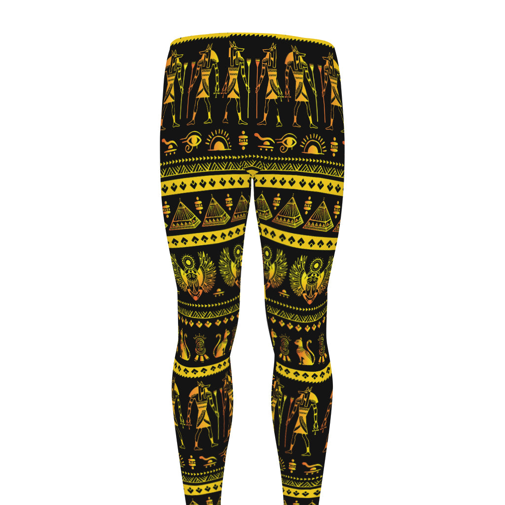 Ancient Egyptian Pattern Print Men's leggings