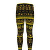 Ancient Egyptian Pattern Print Men's leggings