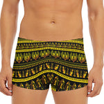 Ancient Egyptian Pattern Print Men's Short Boxer Briefs