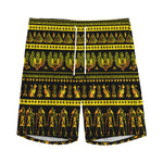 Ancient Egyptian Pattern Print Men's Sports Shorts
