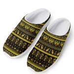 Ancient Egyptian Pattern Print Mesh Casual Shoes