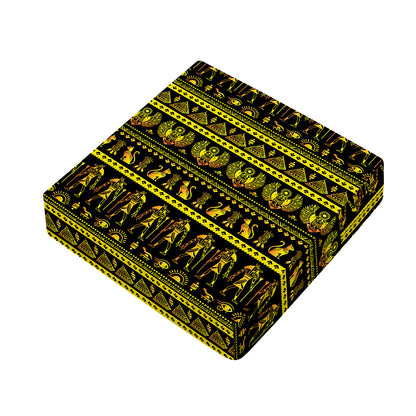 Ancient Egyptian Pattern Print Outdoor Seat Cushion Cover