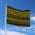 Ancient Egyptian Pattern Print Polyester Flag