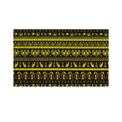 Ancient Egyptian Pattern Print Polyester Flag