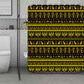 Ancient Egyptian Pattern Print Polyester Shower Curtain