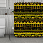 Ancient Egyptian Pattern Print Polyester Shower Curtain