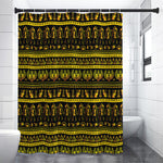 Ancient Egyptian Pattern Print Premium Shower Curtain