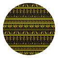 Ancient Egyptian Pattern Print Round Blanket