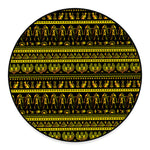 Ancient Egyptian Pattern Print Round Floor Mat