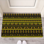 Ancient Egyptian Pattern Print Rubber Doormat