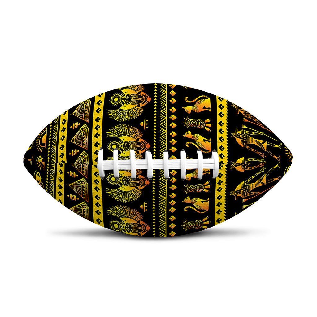Ancient Egyptian Pattern Print Rugby Ball