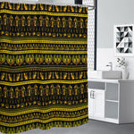 Ancient Egyptian Pattern Print Shower Curtain