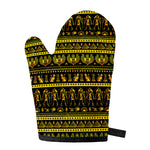 Ancient Egyptian Pattern Print Single Oven Mitt
