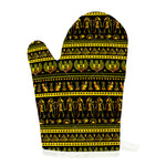 Ancient Egyptian Pattern Print Single Oven Mitt