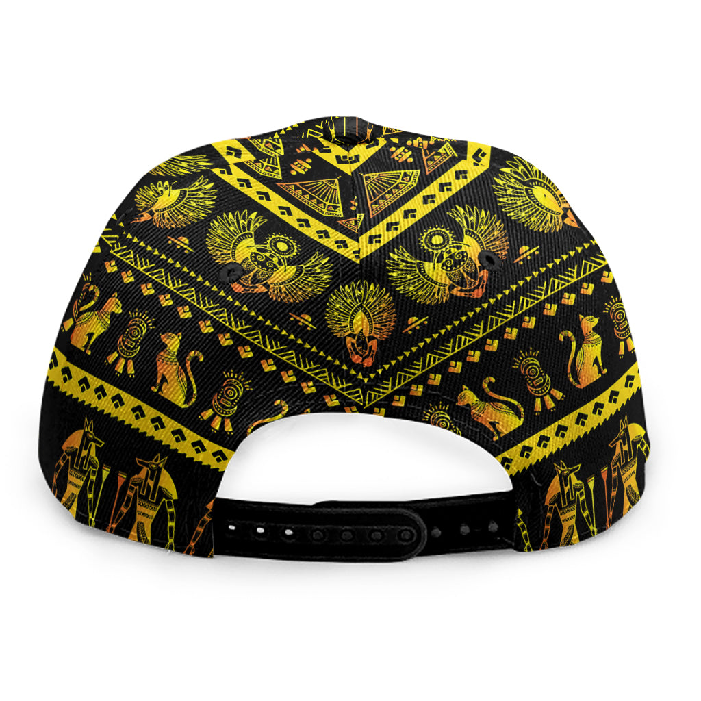 Ancient Egyptian Pattern Print Snapback Cap