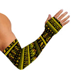 Ancient Egyptian Pattern Print Sun Protection Arm Sleeves