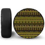 Ancient Egyptian Pattern Print Tire Cover