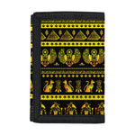 Ancient Egyptian Pattern Print Trifold Wallet