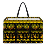 Ancient Egyptian Pattern Print Utility Tote Bag