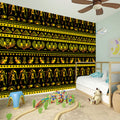 Ancient Egyptian Pattern Print Wall Sticker