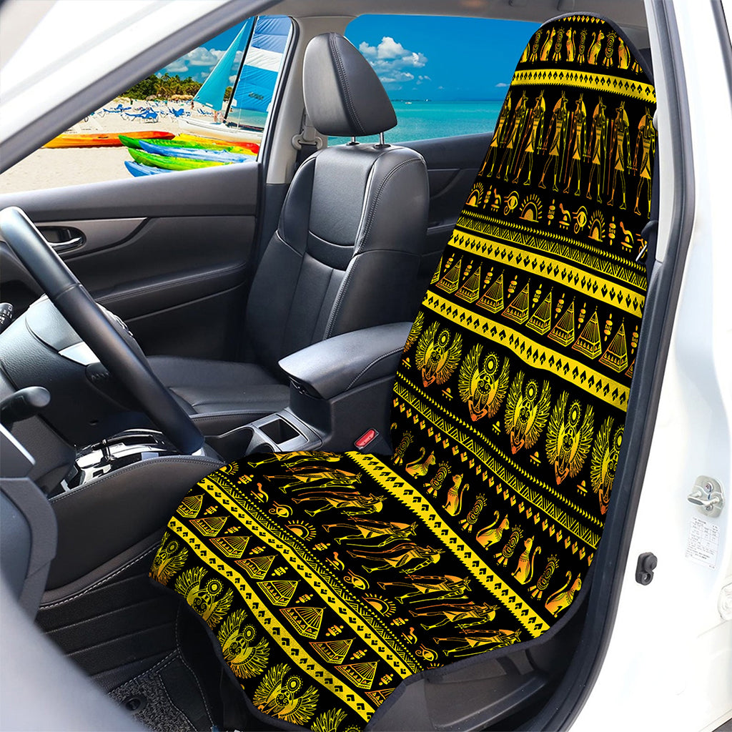 Ancient Egyptian Pattern Print Waterproof Car Seat Cover