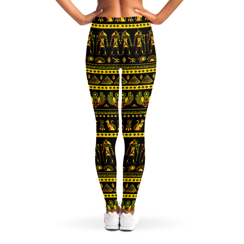Ancient Egyptian Pattern Print Women's Leggings