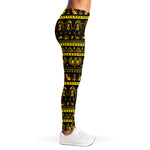 Ancient Egyptian Pattern Print Women's Leggings