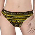 Ancient Egyptian Pattern Print Women's Thong