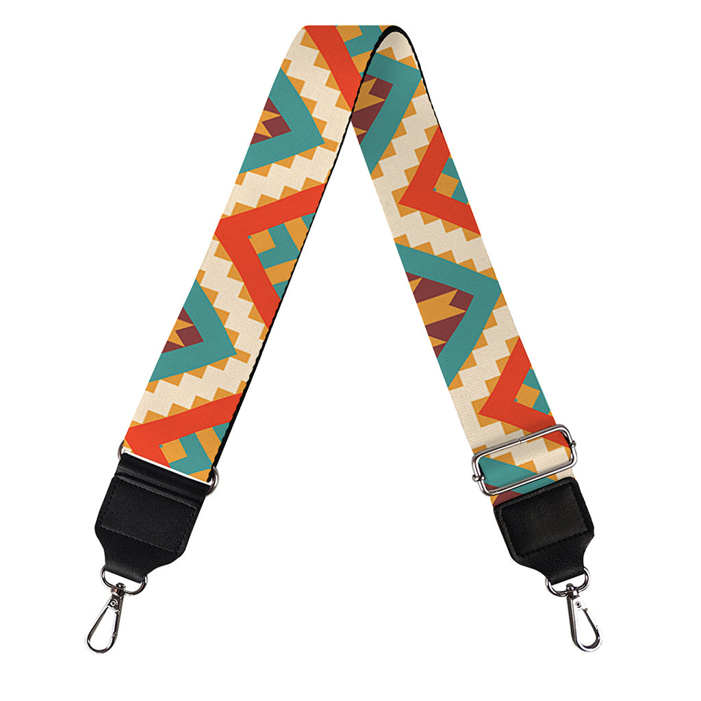 Ancient Geometric Navajo Print Bag Strap