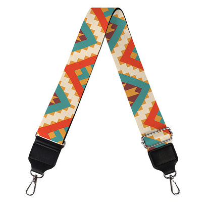 Ancient Geometric Navajo Print Bag Strap